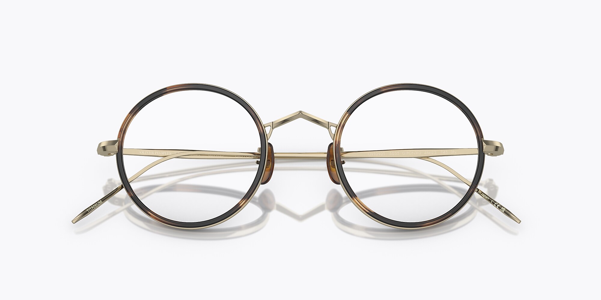 Oliver G. Ponti-2 Eyeglasses in Soft Gold | Oliver®