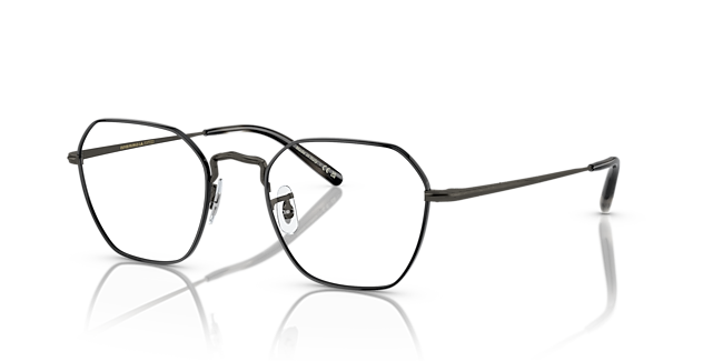 Oliver Clyne Eyeglasses in Antique Gold/Black | Oliver®