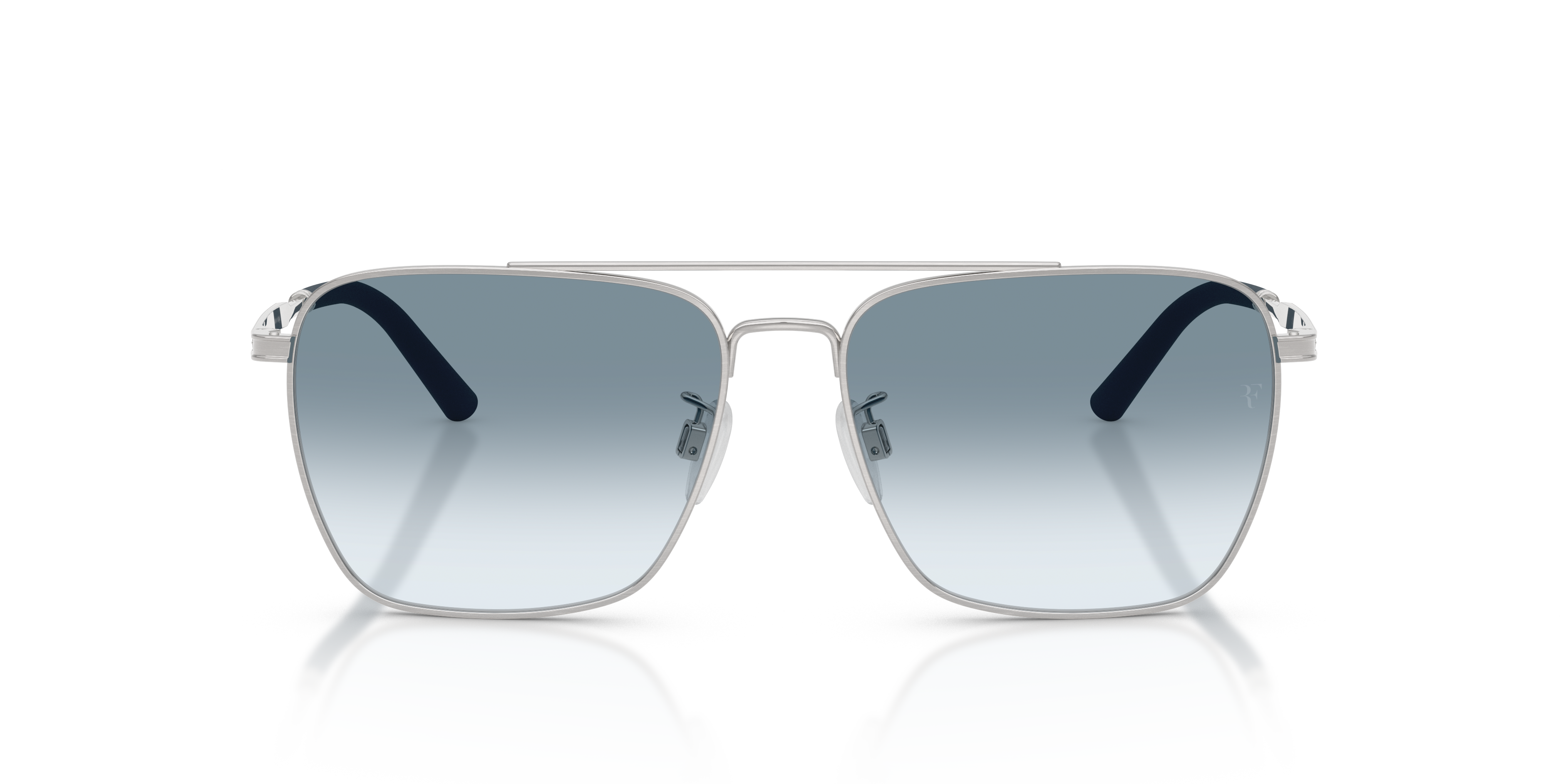 Oliver R-15 Sunglasses in Brushed Silver | Oliver®