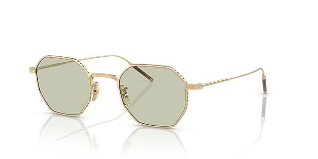 Oliver Peoples 匠　OV1298 TK-4　5311 Oliver TK-4 Eyeglasses in Brushed Gold | Oliver®