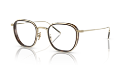 Oliver TK-9 Eyeglasses in Gold/Tuscany Tortoise | Oliver®