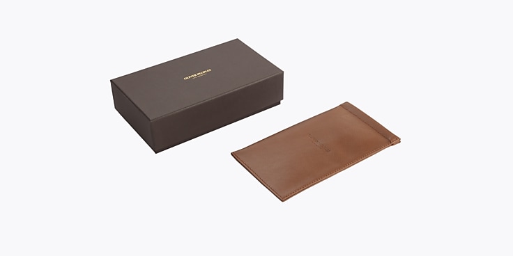 Oliver Genuine Leather Case Eyeglasses in Black | Oliver®