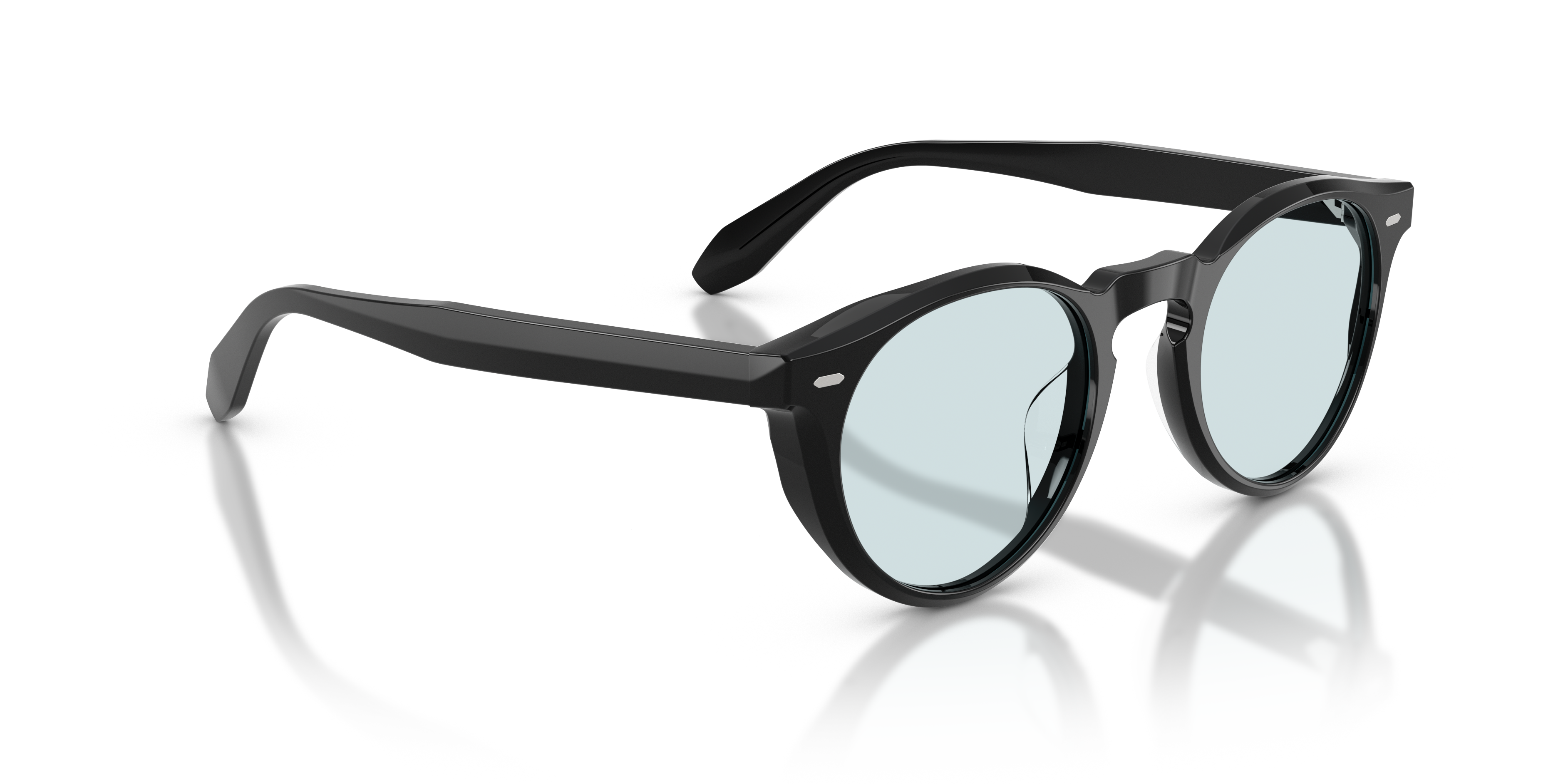 Sunglasses OV5587SU - Black - Sky Blue Wash To Dark