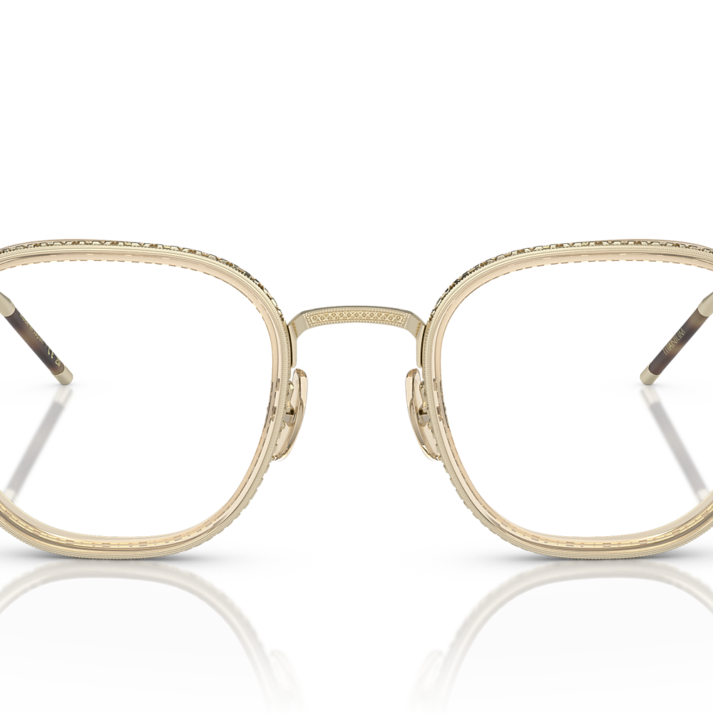 Oliver TK-9 Eyeglasses in Gold/Buff | Oliver®