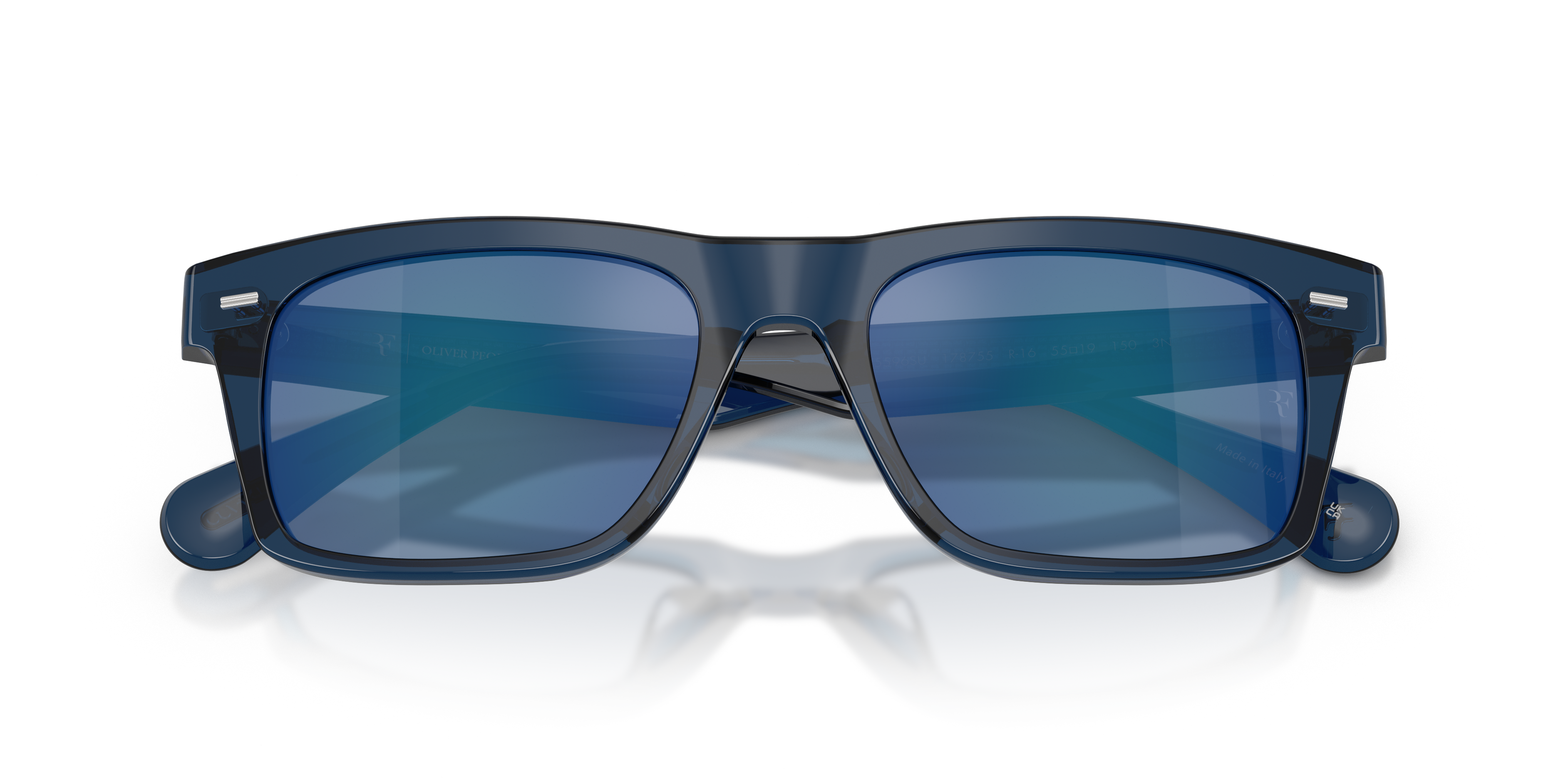 POLA - オリバー。ページ Oliver R-16 Sunglasses in Blue Ash | Oliver®