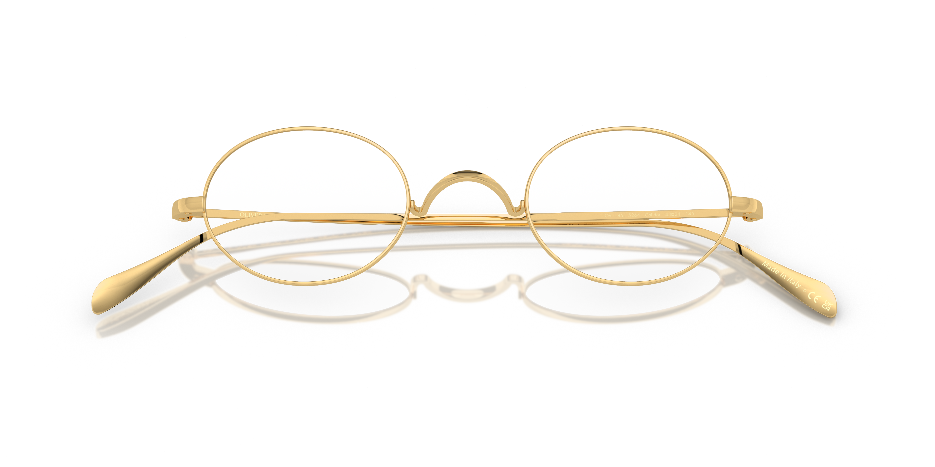 Oliver Calidor Eyeglasses in 18k Gold Plated | Oliver®