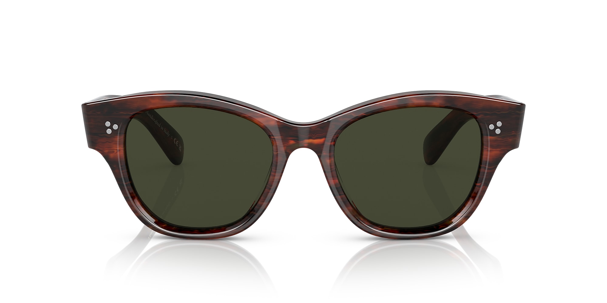 小物 OV5490SU 149272 Eadie Polarized 51 19 Oliver Eadie Sunglasses in Vintage Red Tortoise | Oliver®