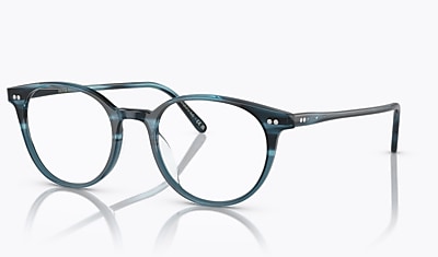 Lunettes De Vue OV5429U Sarcelle VSB Incolore Acétate