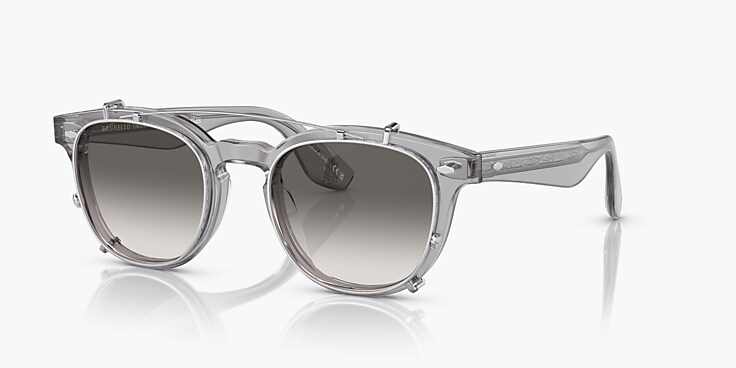 Sonnenbrillen OV5485M - Schwarz - Gelb Olivgrün - Acetate/Metal  