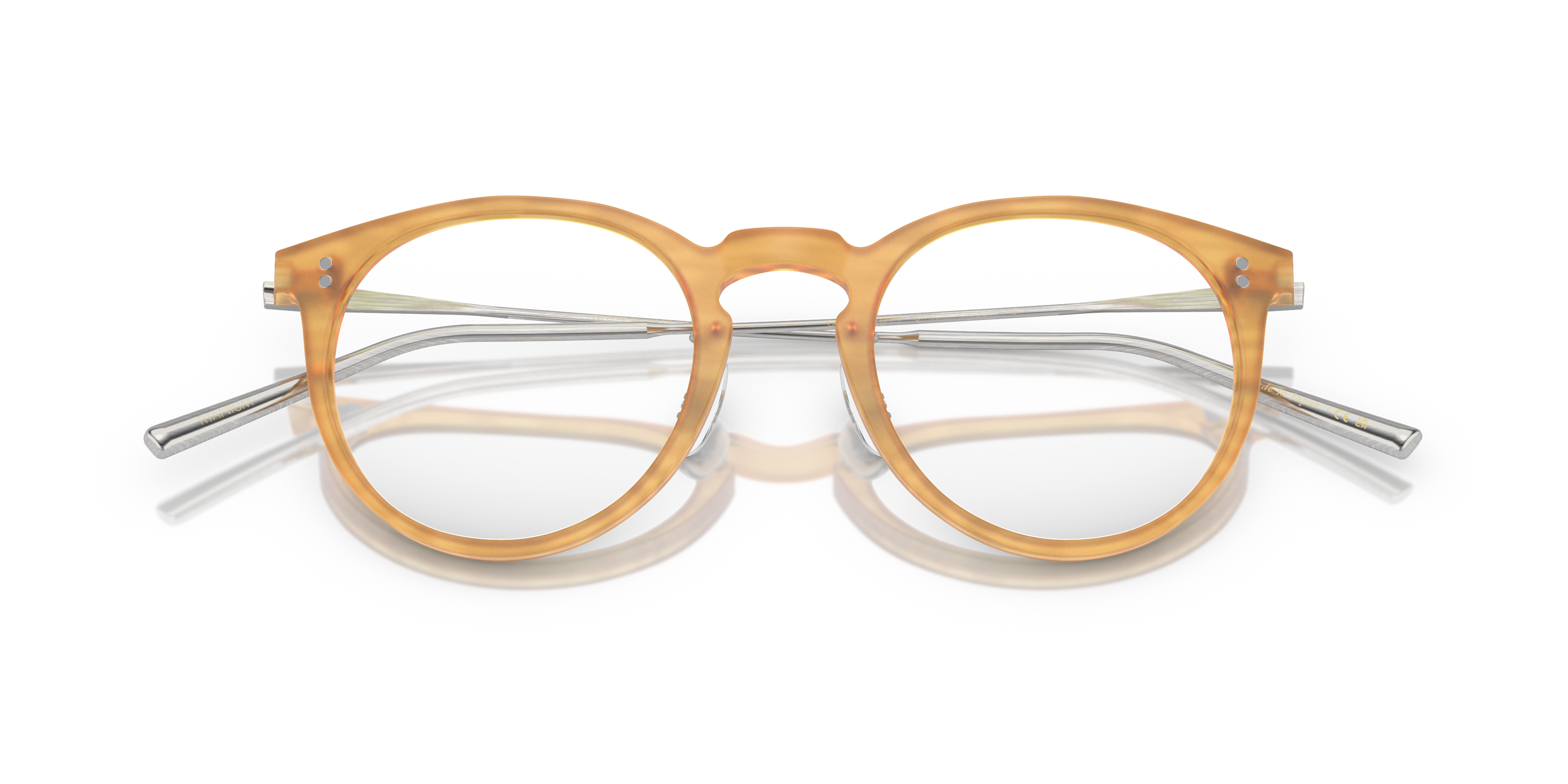 Oliver Orrison Eyeglasses in Semi Matte Goldwood | Oliver®