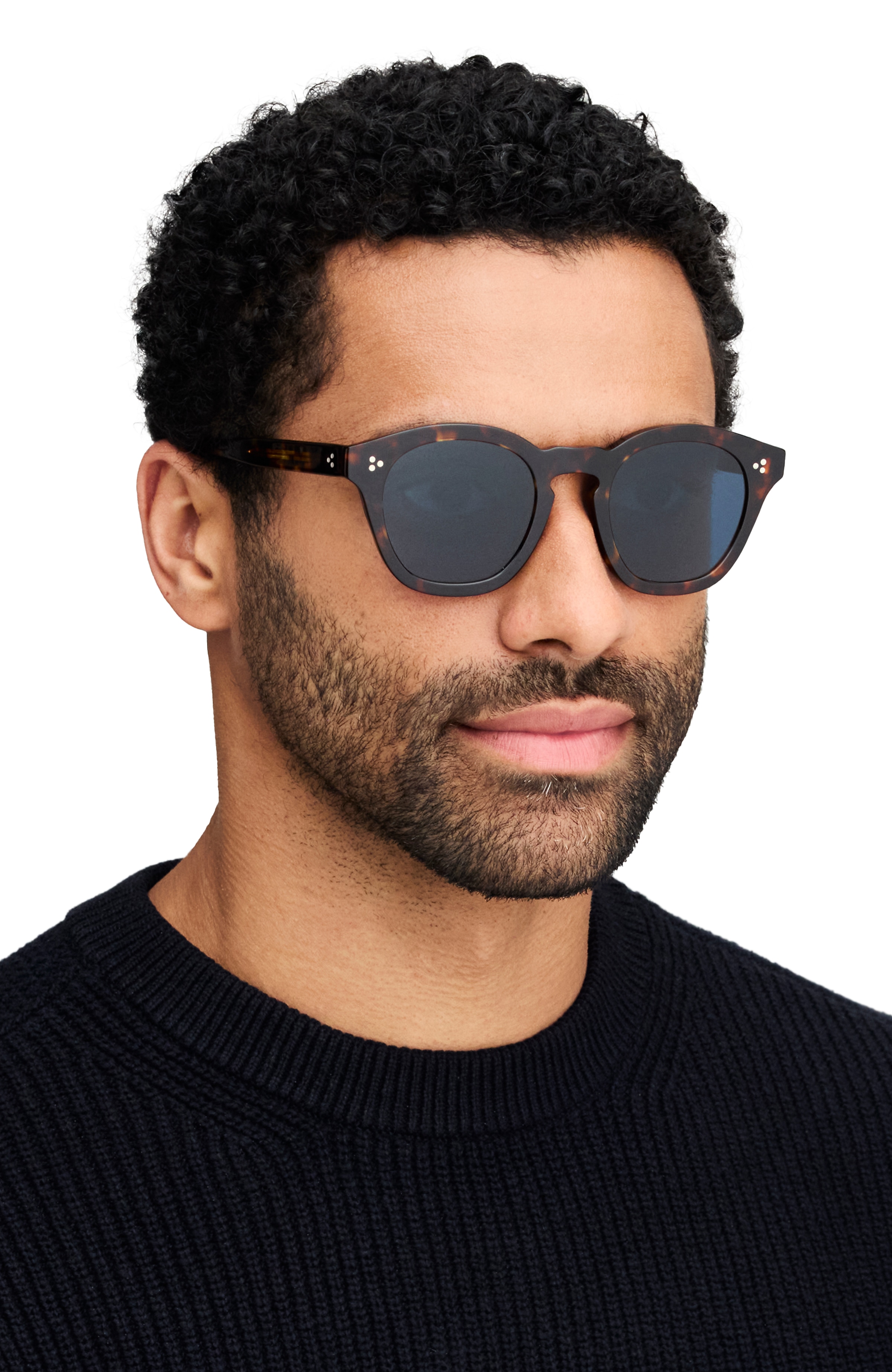 OLIVER PEOPLES Boudreau LA サングラス クリアブルー OV5382SU Sunglasses Dark Blue | Oliver Peoples USA