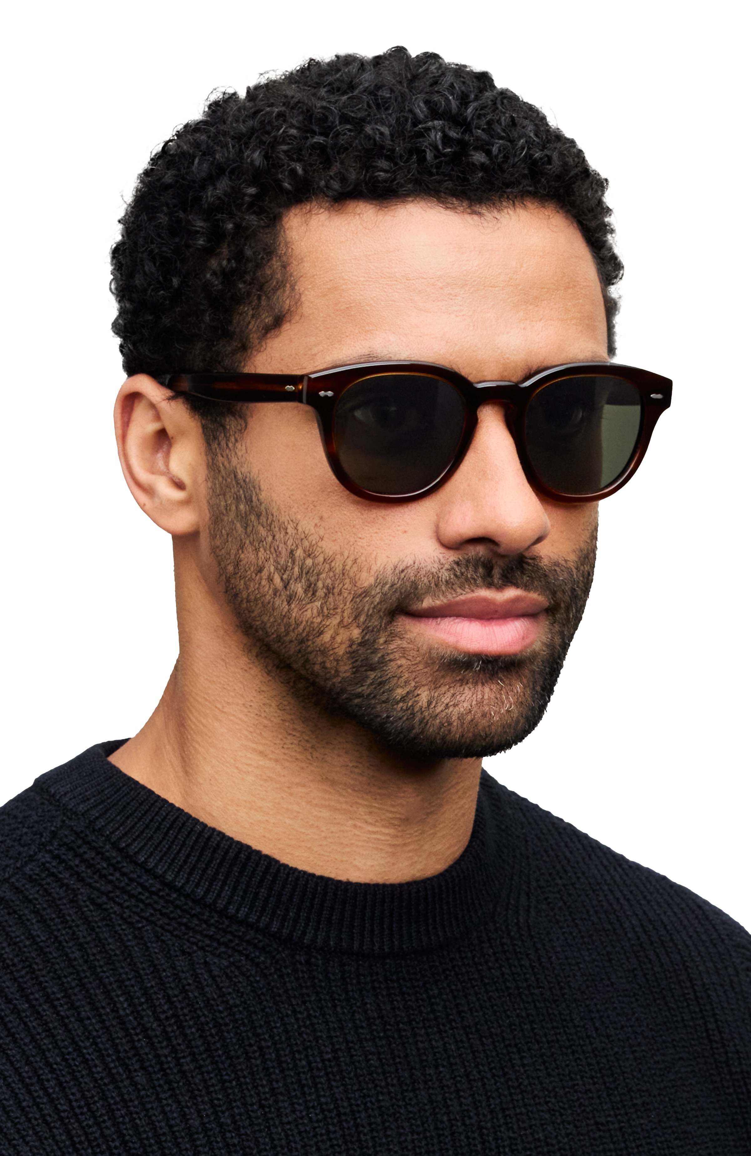 Oliver Cary Grant Sun Exclusive Sunglasses in Soft Olive Bark