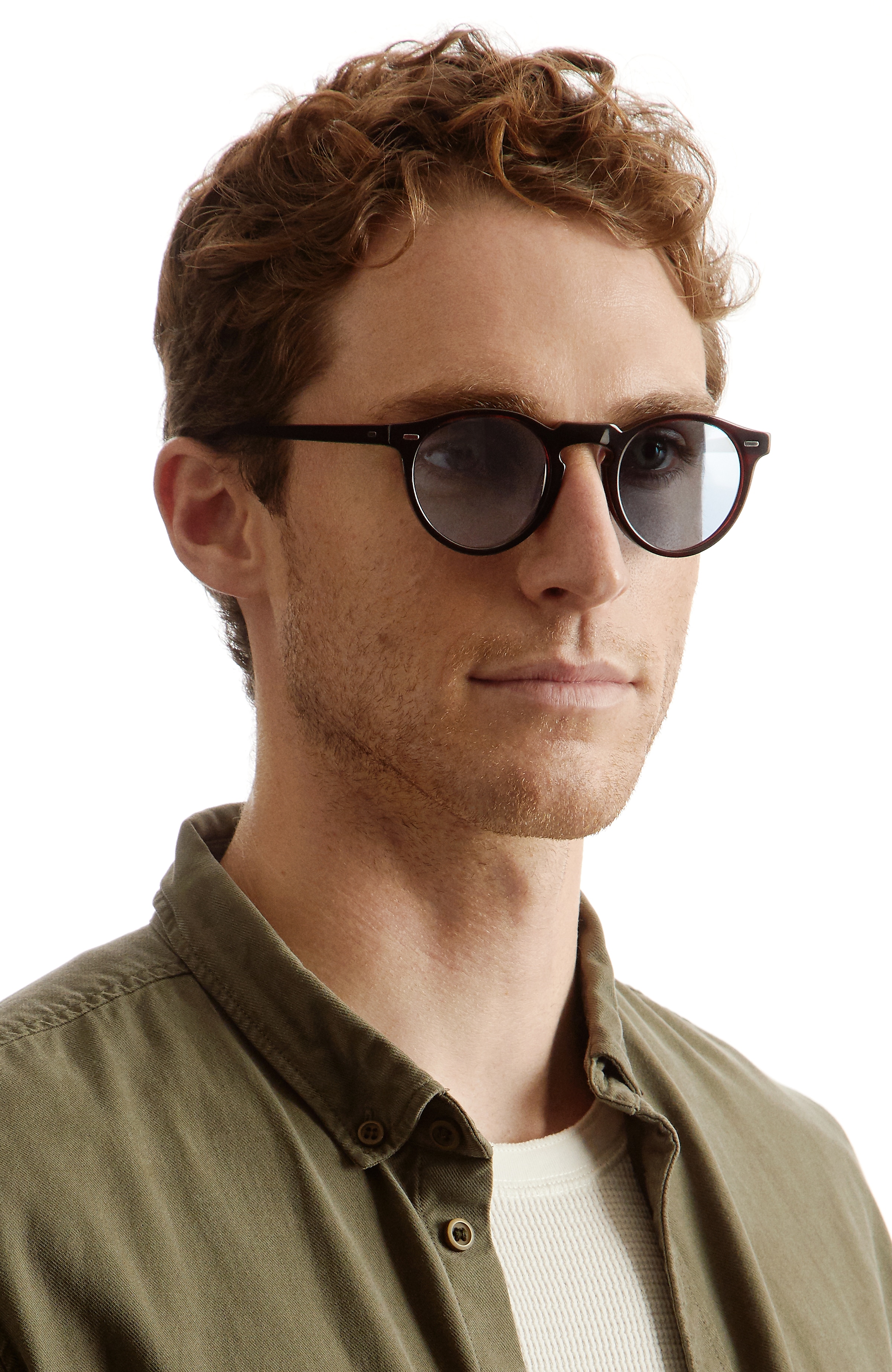 OLIVER PEOPLES Gregory Peck Sun サングラス OV5217S Sunglasses Brown Mirror Gold | Oliver Peoples