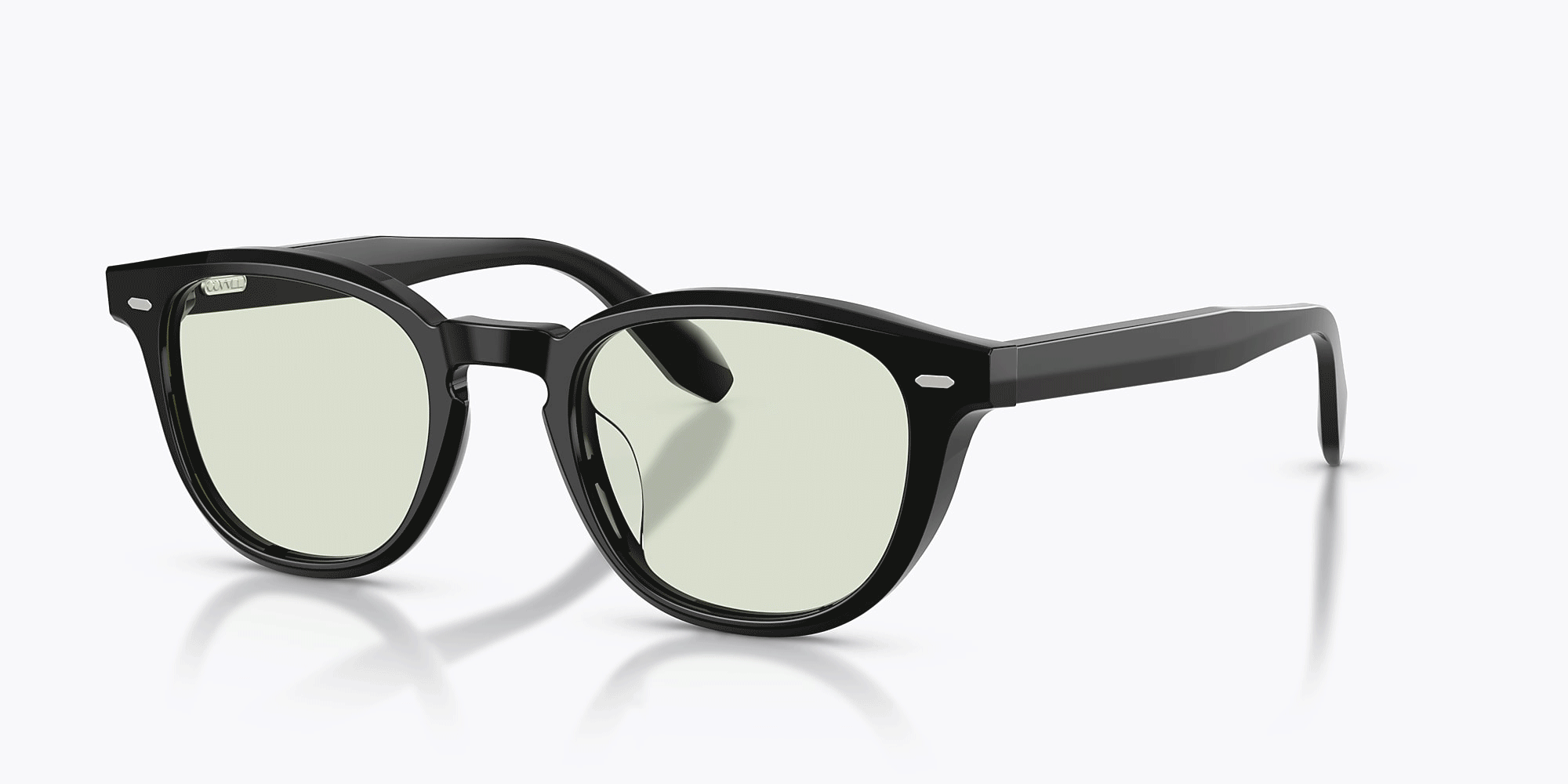 Oliver Genuine Leather Folding Frame Case Eyeglasses in